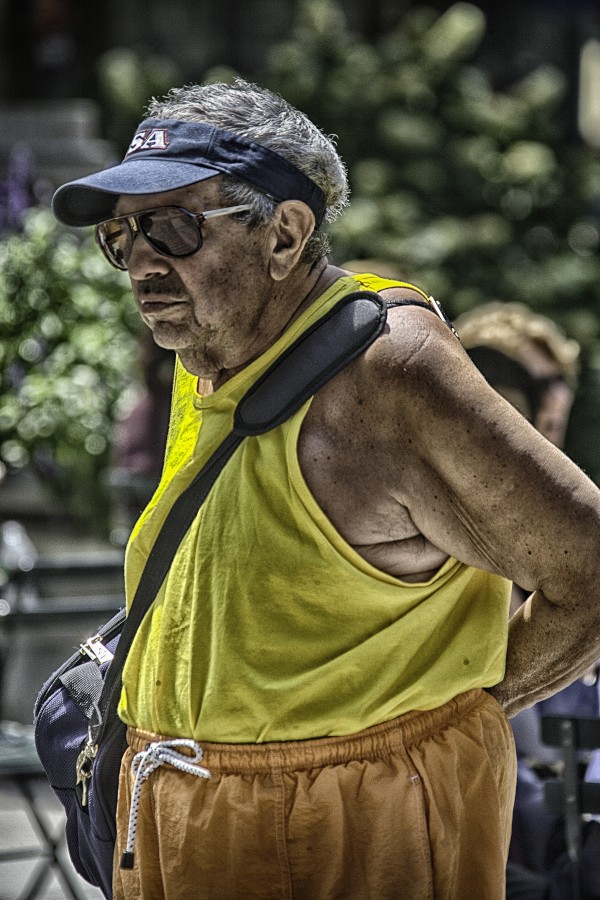 walking man by Eugene Rosenthal